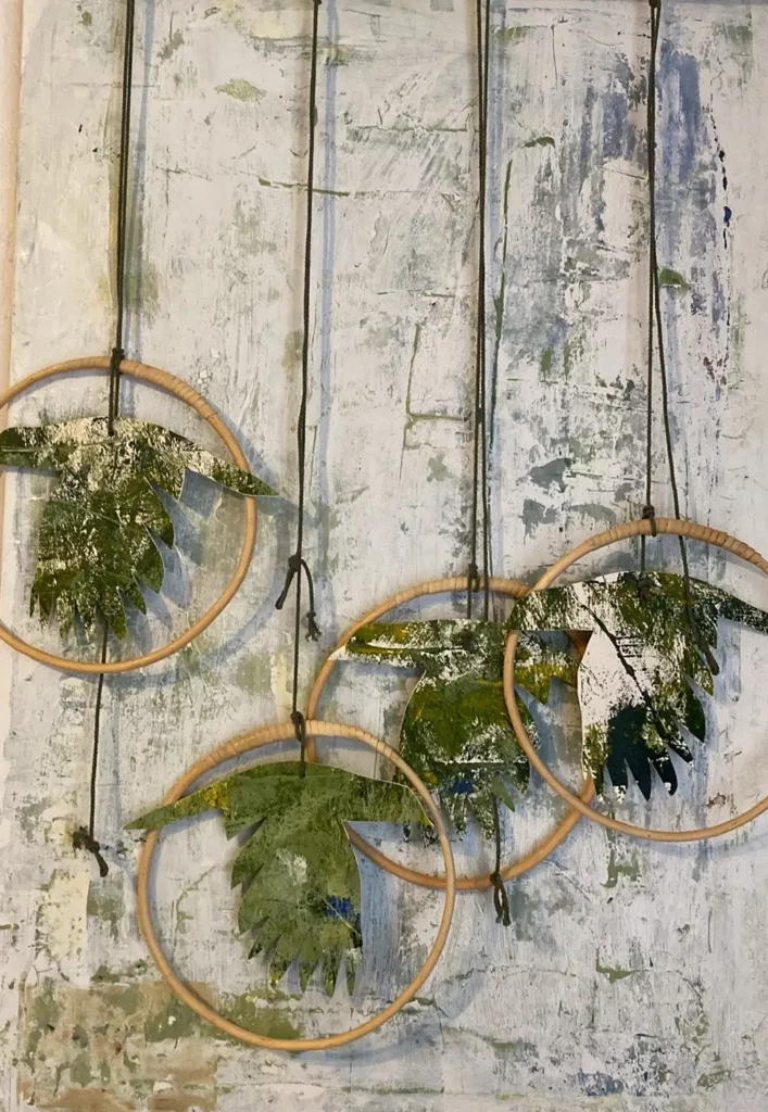 Sylvie Morais "Reboisement" monotype